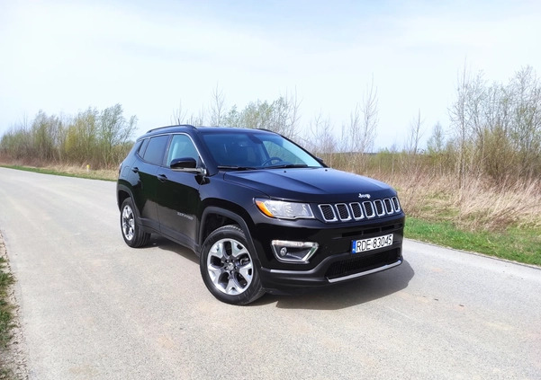 Jeep Compass cena 87900 przebieg: 65400, rok produkcji 2019 z Dębica małe 781